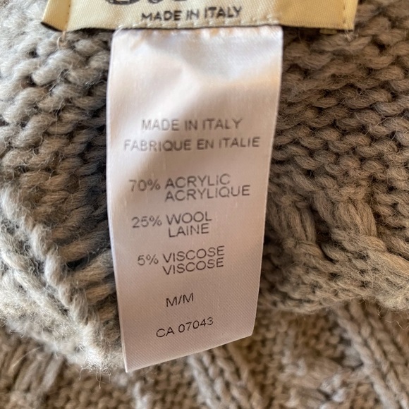 Sold💕Cocogio Sweater coat/cardigan Italian made medium - Picture 9 of 11